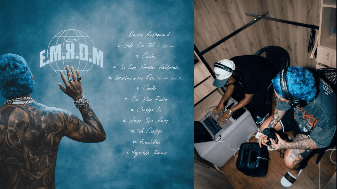 La fusión de ritmos urbanos y letras profundas define la propuesta sonora de El Mejor Hombre del Mundo, disponible ya en todas las plataformas Créditos Instagram/blessd