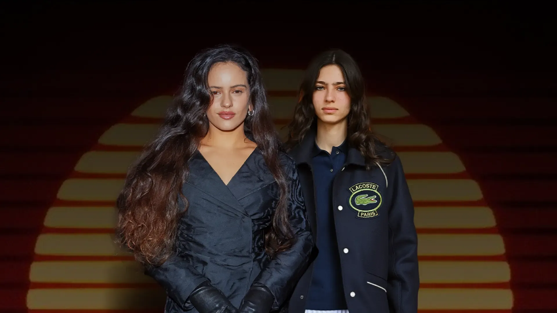 En la foto: Rosalía y Loli Bahía