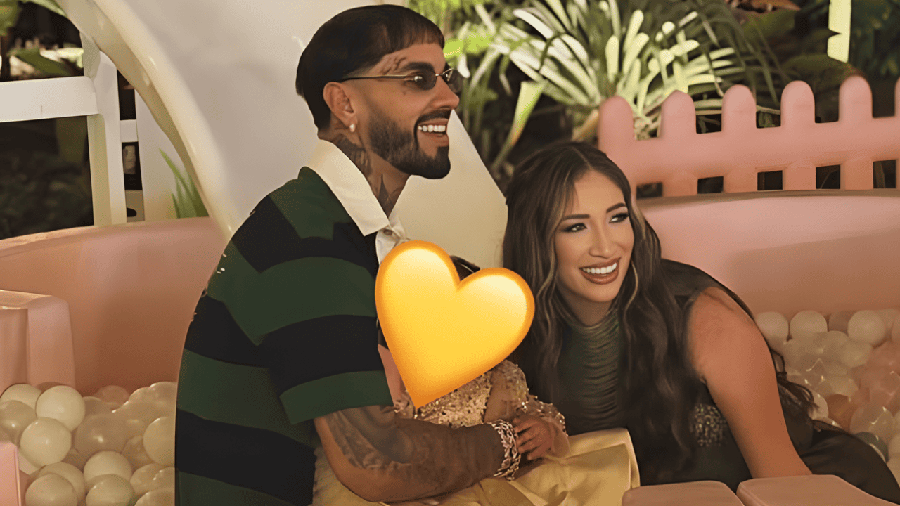 Anuel AA y su pareja, Laury Saavedra