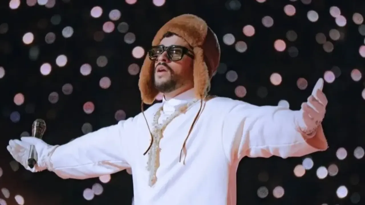 En la foto: Bad Bunny en Medellín