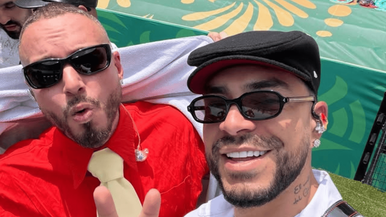 J Balvin y Ryan Castro