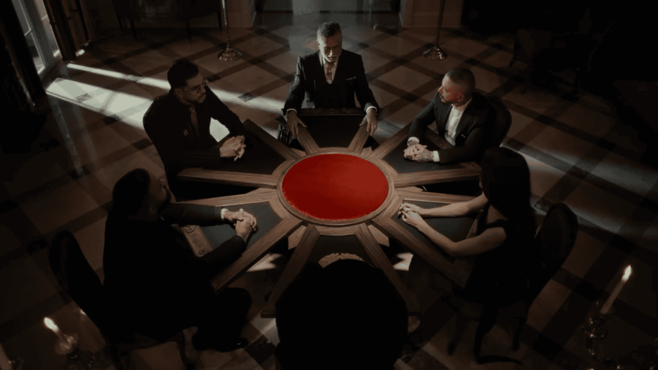 Escena del anuncio de "Omertá"