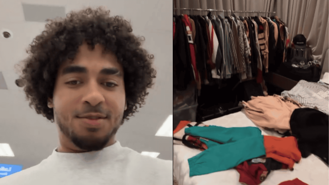 Ozuna, cantante puertorriqueño, y su armario lleno