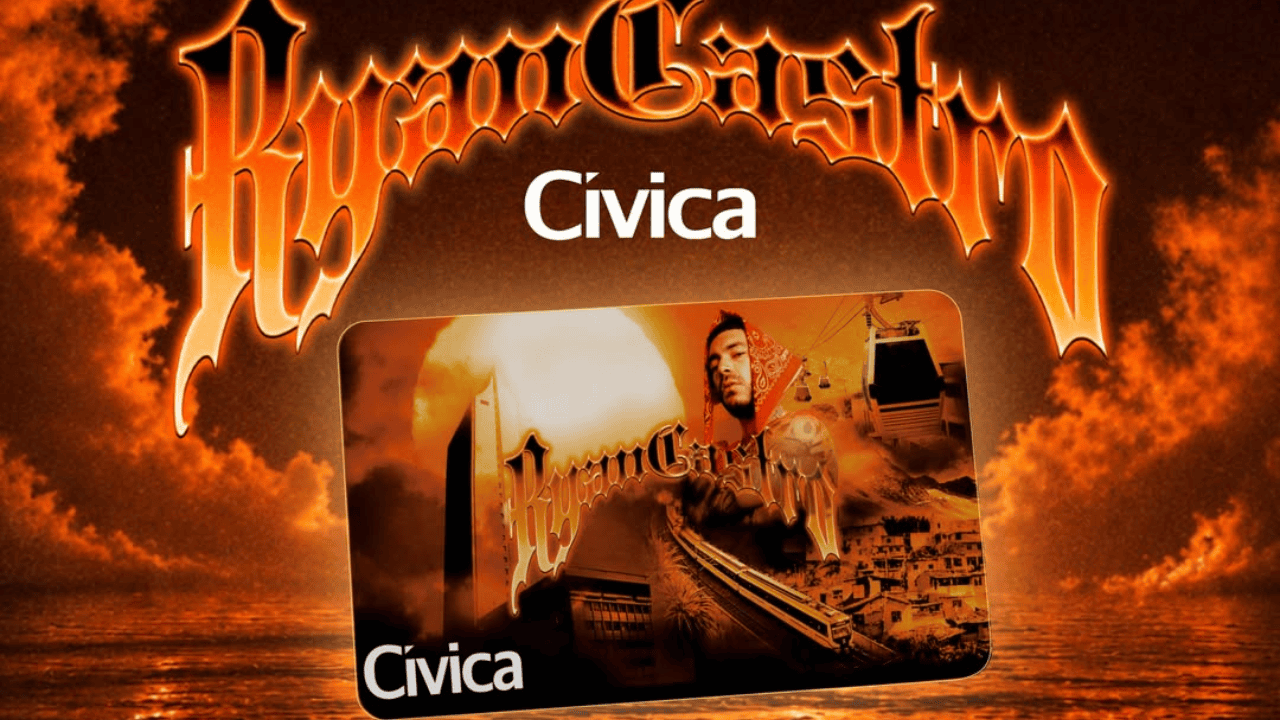 Tarjeta Cívica conmemorativa del concierto de Ryan Castro