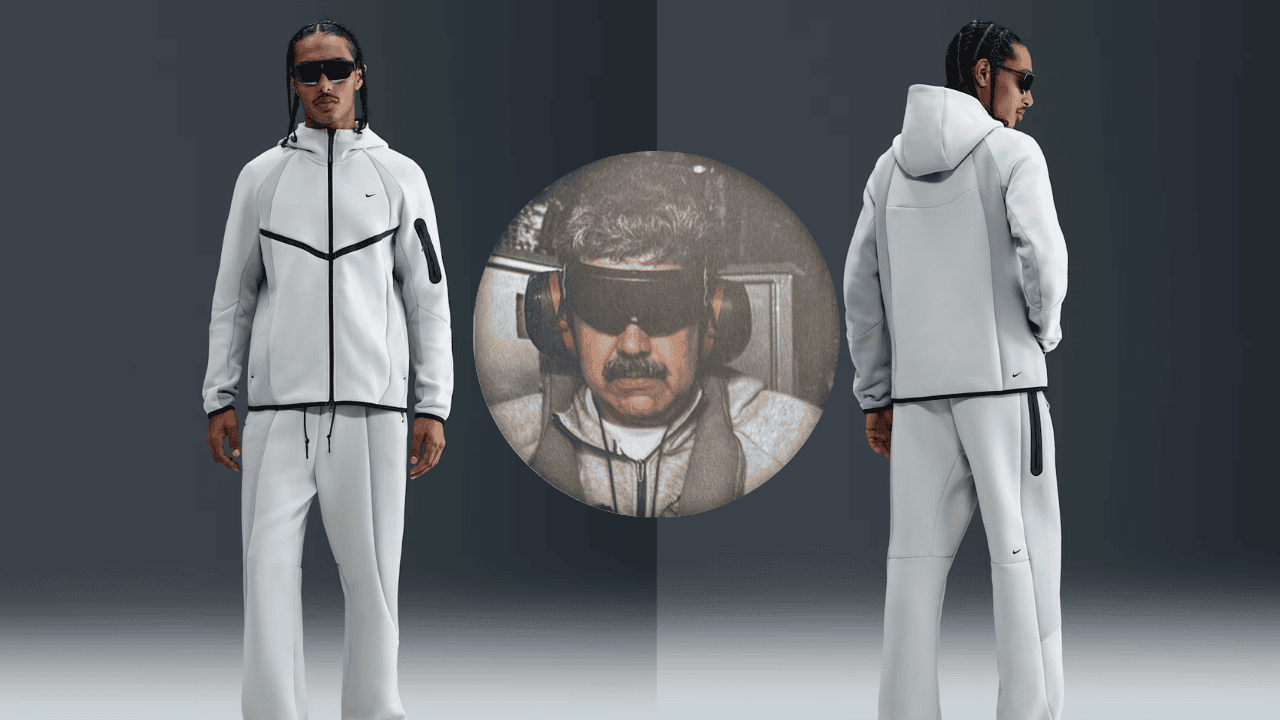 Imágenes de la sudadera de Nike Tech