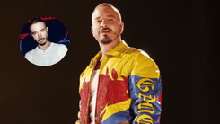 J Balvin posa durante un evento promocional; el colombiano ha sido confirmado por la FIFA como la estrella principal para la apertura del torneo que une a México, EE. UU. y Canadá. Créditos  instagram/jbalvin