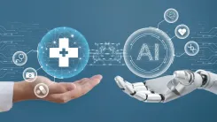 En la foto: Ilustración de medicina e IA