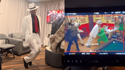 J Balvin en su cosplay de Michael Jackson