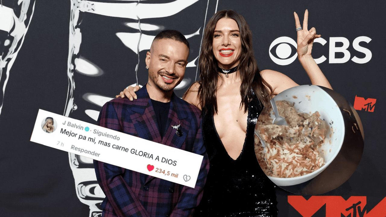 Valentina Ferrer y J Balvin