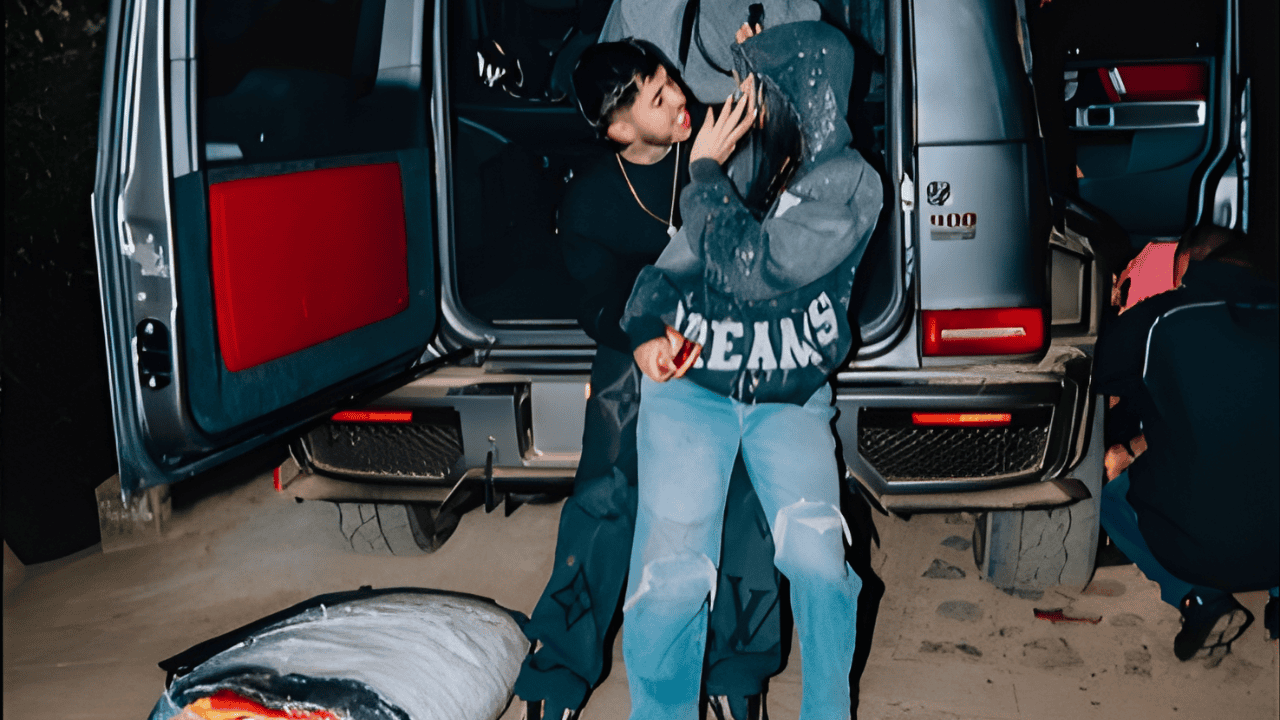 Westcol, streamer colombiano, con Luisa Castro