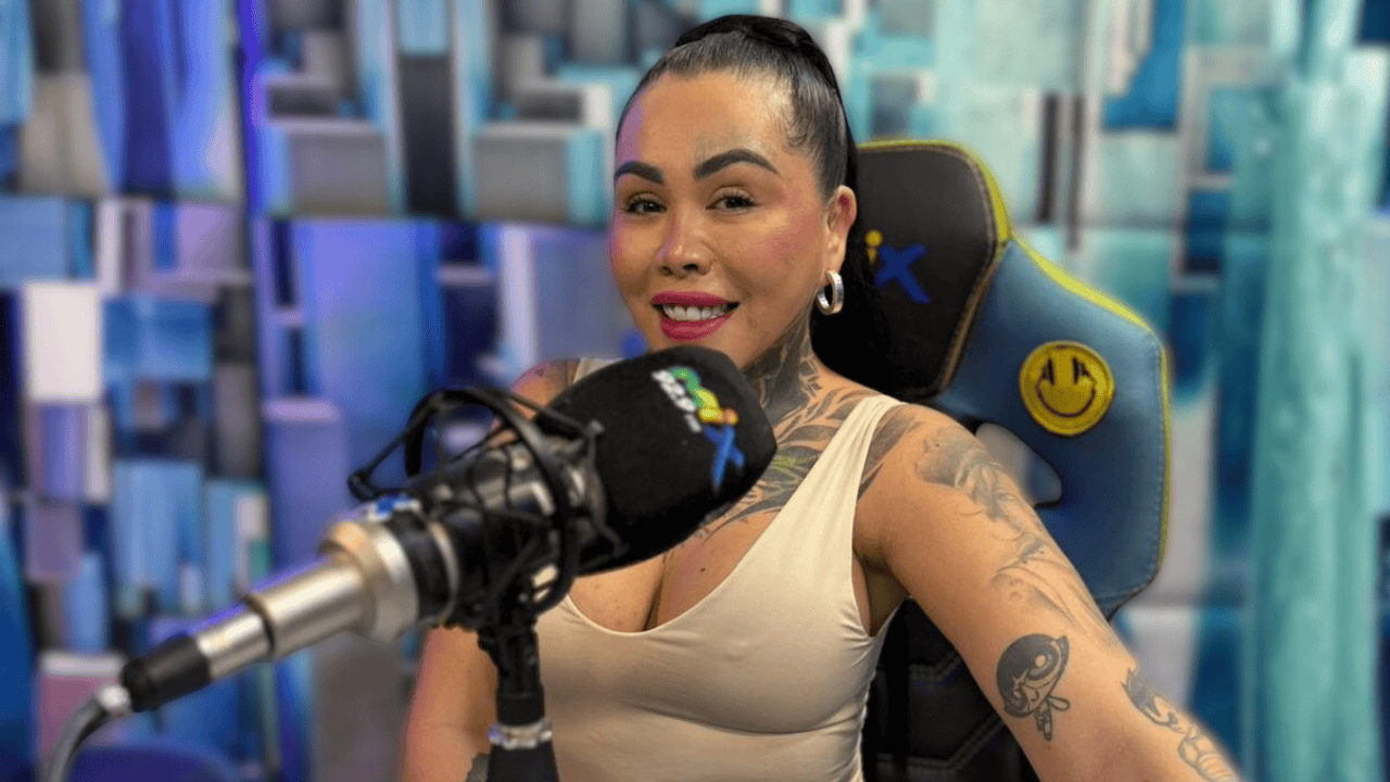 Yina Calderón, influencer y empresaria, en Mix Radio Bogotá